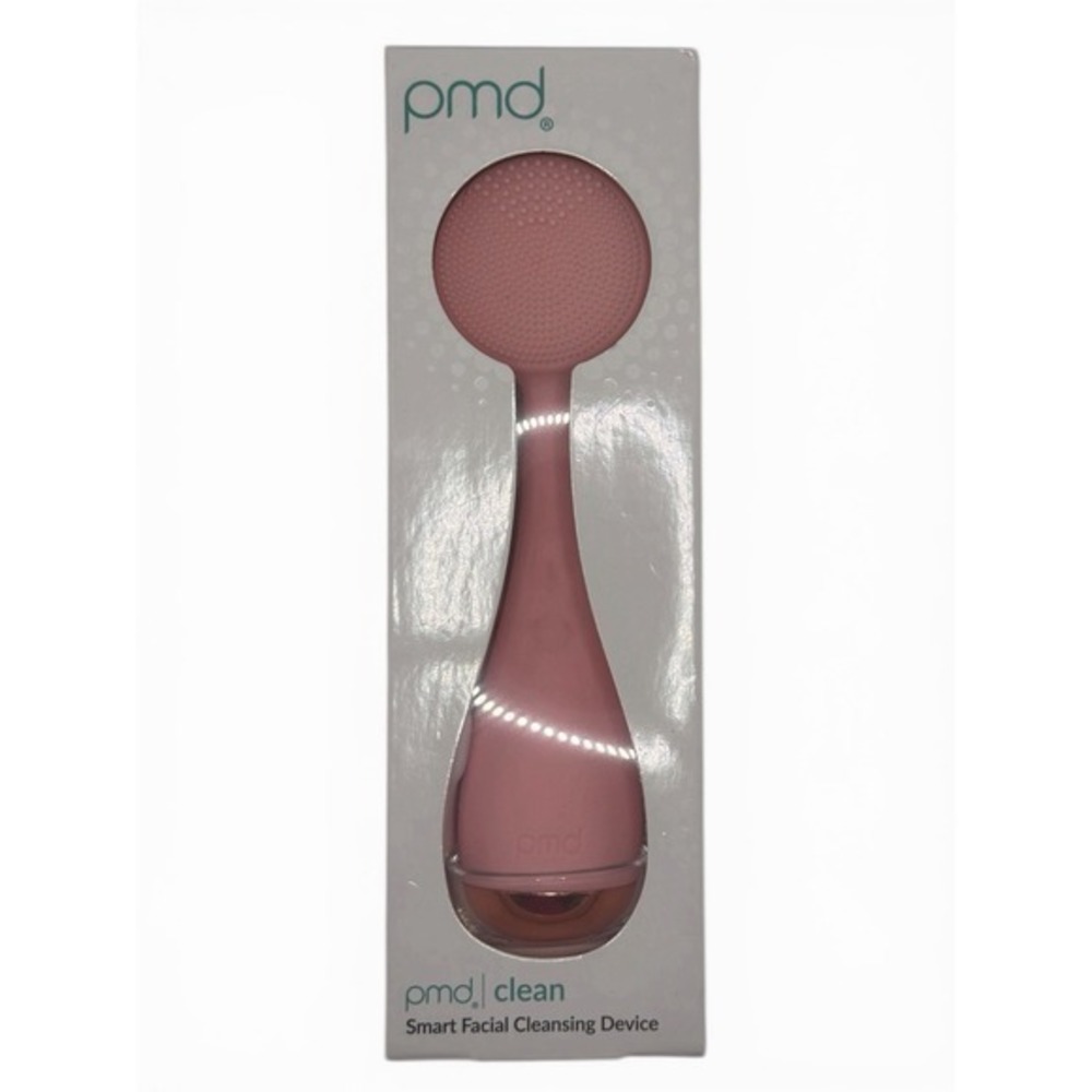 PMD Clean Smart Facial Cleansing Massage Device Silicone Blush New In Box Works